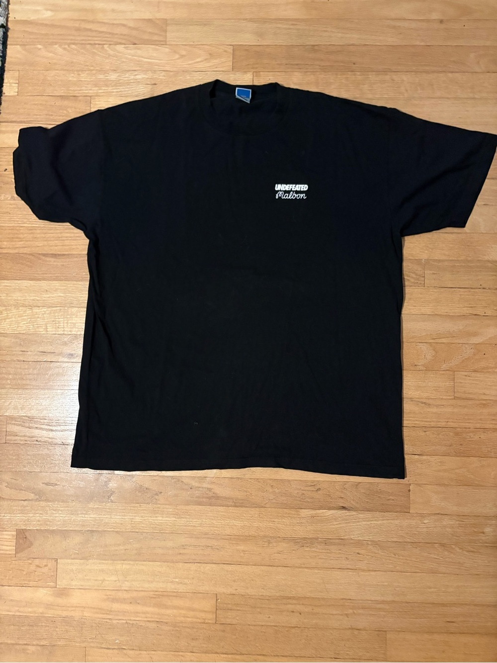 Undefeated x Malbon gold Black Logo Short-Sleeve Shirt